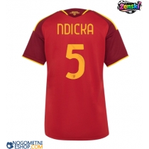 Ženski Nogometni dresi AS Roma Evan Ndicka #5 Domači 2026-27 Kratek Rokav